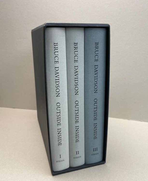 BRUCE DAVIDSON : OUTSIDE INSIDE ( Three Volumes )