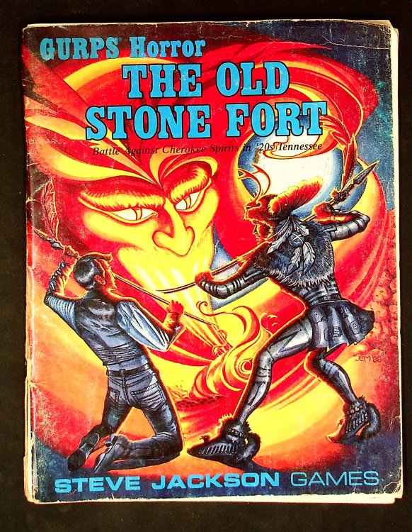 Gurps Horror: The Old Stone Fort - Battle Against Cherokee Spirits in '20s Tennessee