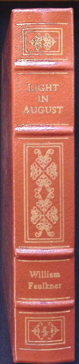 LIGHT IN AUGUST Easton Press