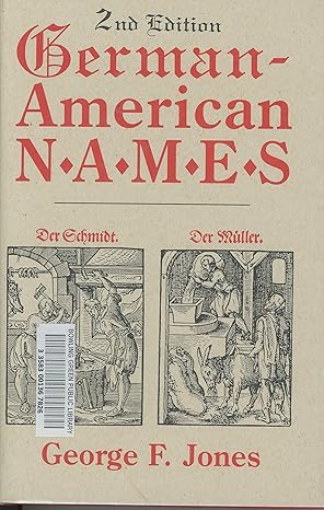 German-American Names (2nd Edition)
