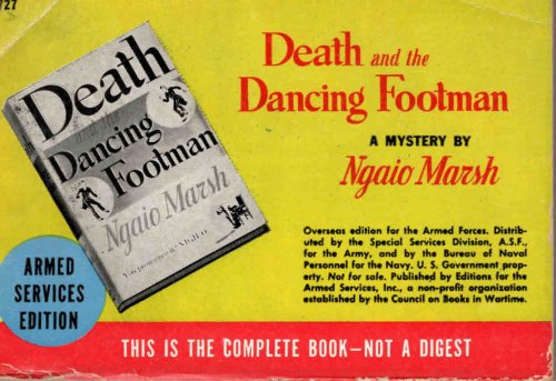 Death and the Dancing Footman (Inspector Roderick Alleyn, 11) (Volume 11)