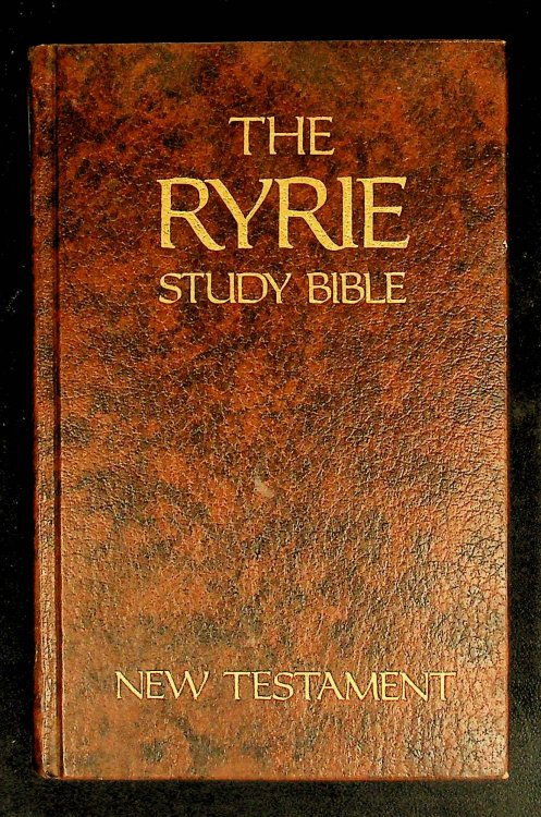 The Ryrie Study Bible, New Testament: New American Standard Version