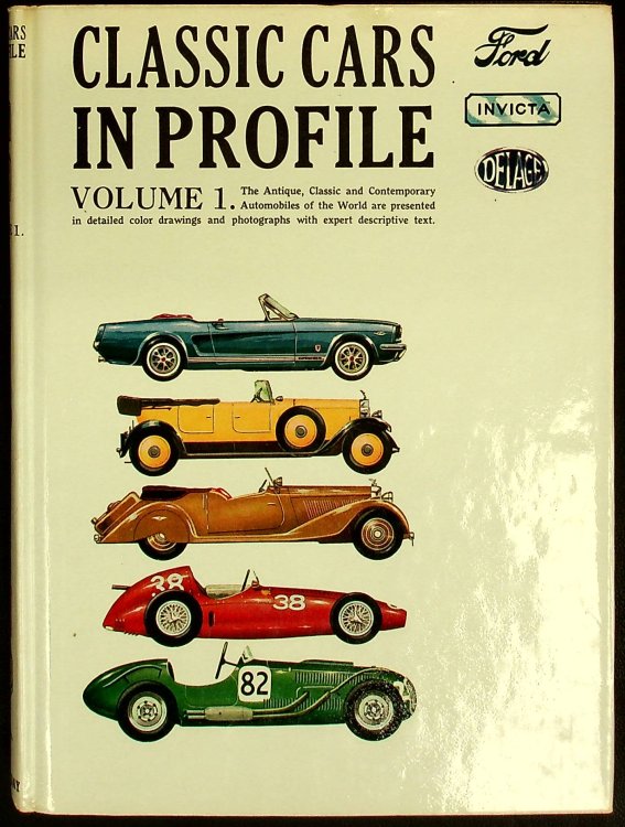 Classic Cars in Profile, Vol. 1: Profiles Nos. 1 - 24