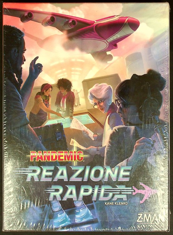 Z-Man Games Pandemic Rapid Response Board Game Family Board Game Board Game for Adults and Family Cooperative Board Game Ages 8+ 2 to 4 players Average Playtime 20 minutes Made by
