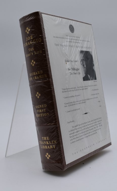 JOE DIMAGGIO. The Hero's Life. A Volume in The Signed First Edition Society Series.