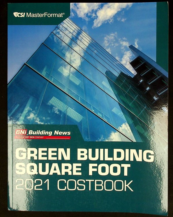 2021 BNi Green Building Square Foot Costbook
