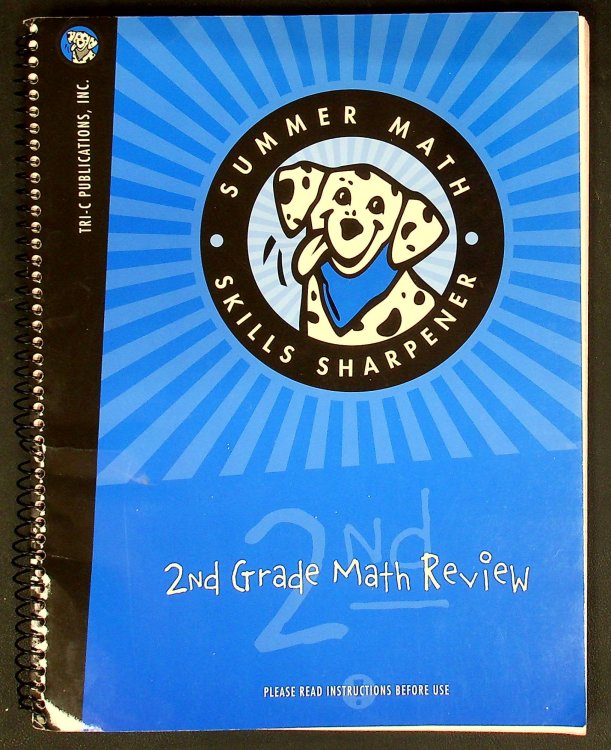 Summer Math Skills Sharpener, 2nd Grade Math Review
