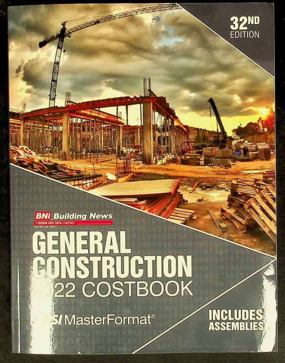 Bni 2022 General Construction Costbook(bni)