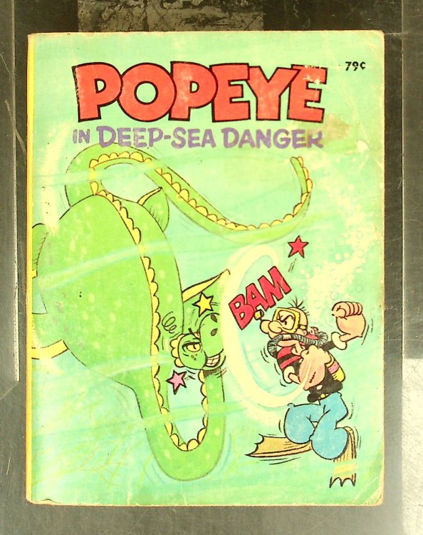 Popeye in deep-sea danger (A big little book)