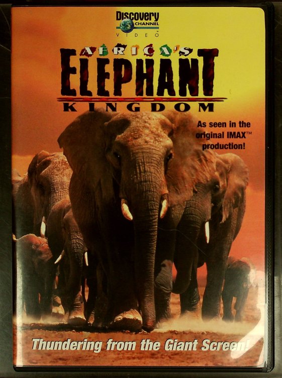 Africa's Elephant Kingdom (Large Format) [DVD]