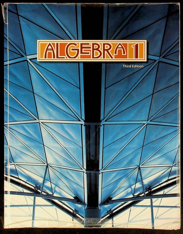 Algebra 1 Student Text (3rd Edition Copyright Update)