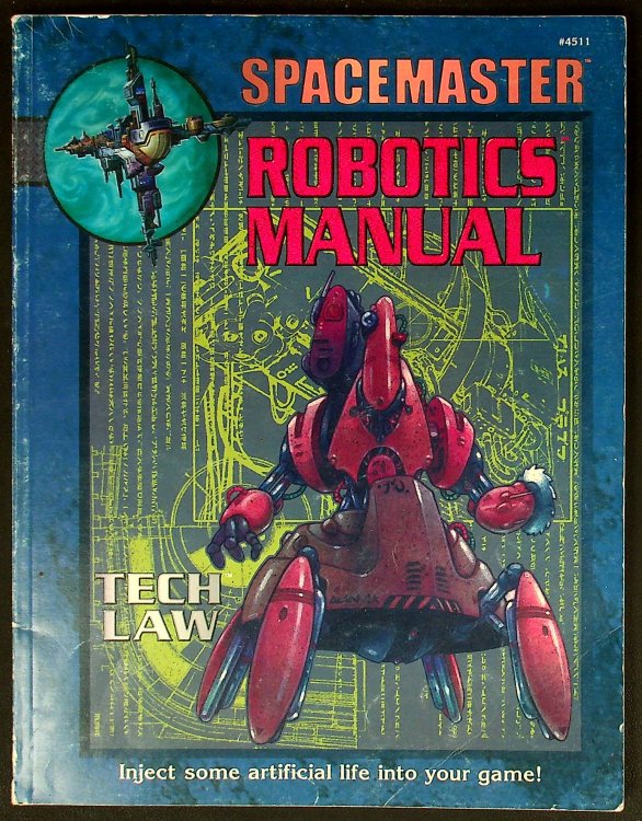 Spacemaster: Robotics Manual (Space Master, 3rd Edition)