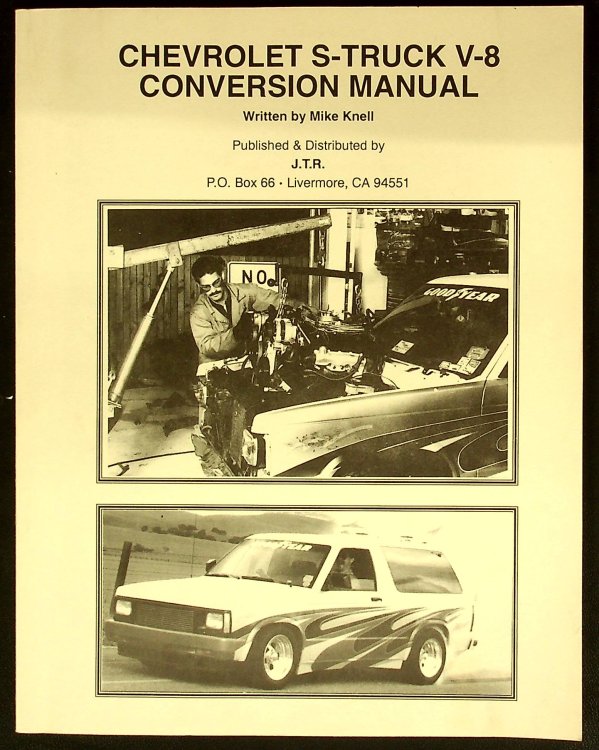 CHEVROLET S-10 TRUCK V-8 Conversion Manual