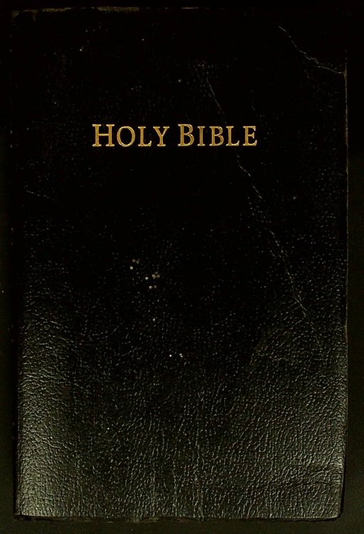 HOLY BIBLE, KJV, Words of Christ in Red, Dictionary/Concordance, Nelson 162 Black Imitation Leather 2001