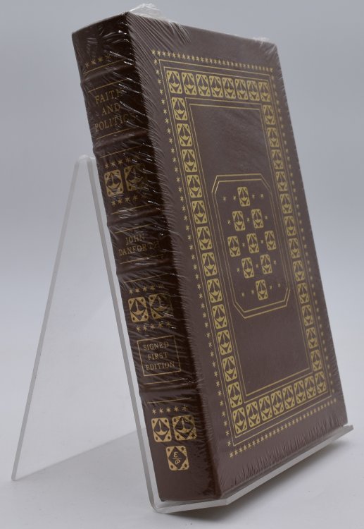 Faith and Politics [Full Leather First Edition Signed by author]
