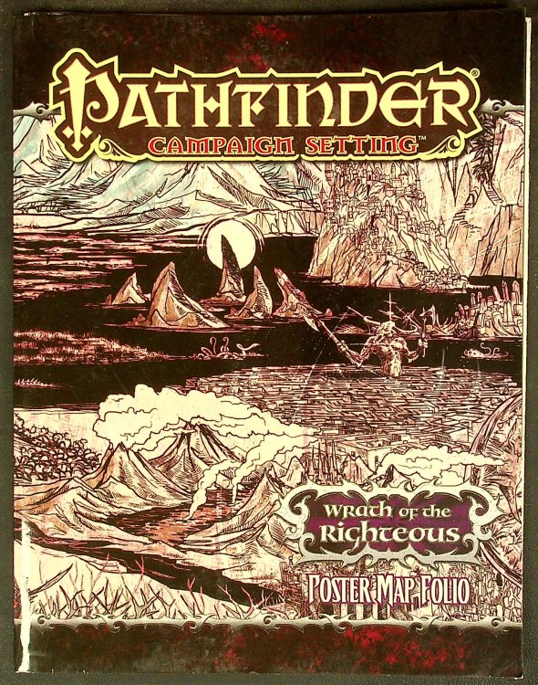 Pathfinder Campaign Setting: Wrath of the Righteous Poster Map Folio