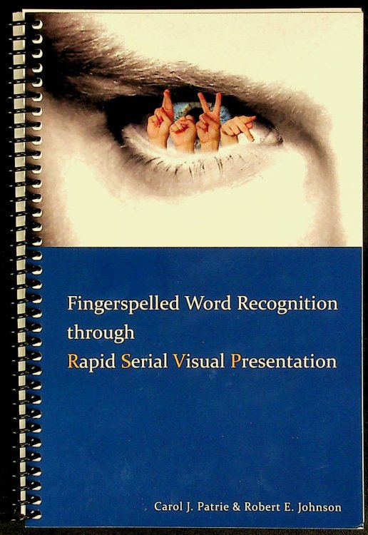 FINGERSPELLED WORD RECOGNITION