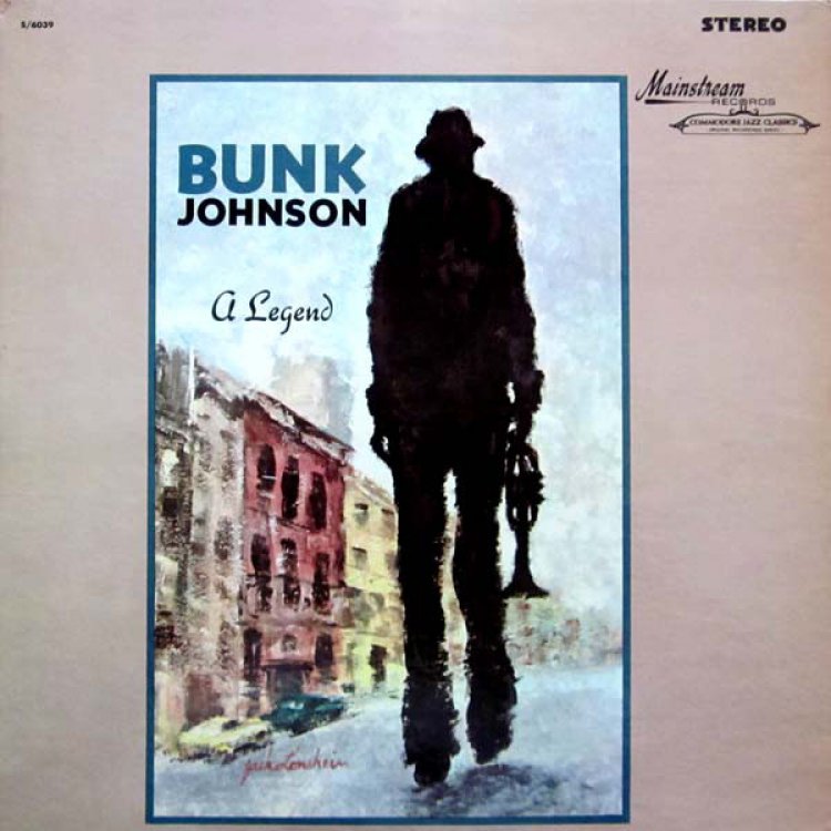 Bunk Johnson A Legend Mono Lp Vinyl Record