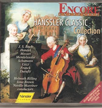 Hanssler Classic Collection - Bach, Handel, Mozart, Mendelssohn, Schumann, Liszt, Franck, Durufle