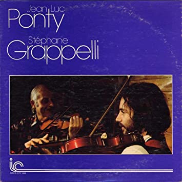 JEAN LUC PONTY & STEPHANE GRAPPELLI S/T vinyl record