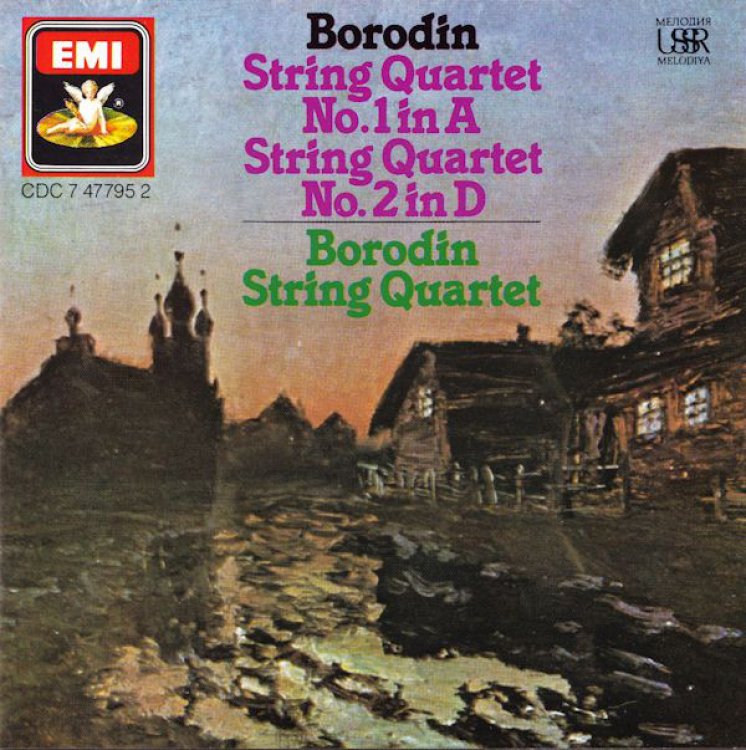 Borodin: String Quartet No. 1 in A Major; String Quartet No. 2 in D Major