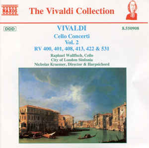 Vivaldi: Cello Concertos Vol. 2