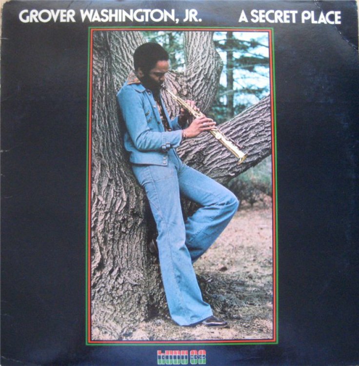 GROVER WASHINGTON, JR. A Secret Place LP KUDU KU-32 VAN GELDER Vinyl Album
