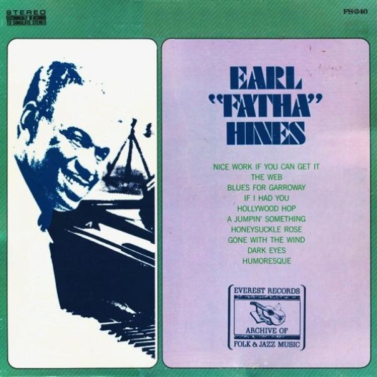Earl Hines - Earl 'Fatha' Hines - Archive Of Folk & Jazz Music - FS-246