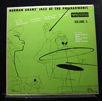 Jazz At The Philharmonic - Norman Granz' Jazz At The Philharmonic New Volume 3 - Lp Vinyl Record