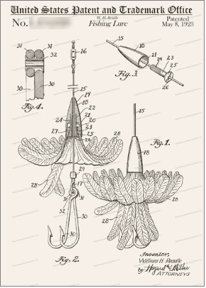 Fishing Line: Greeting Card