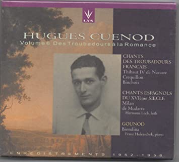 Image for Hugues Cuenod Vol.6 Hugues Cuenod Vol.6