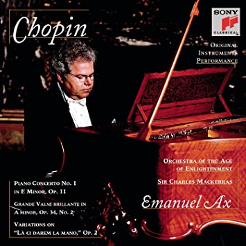 Chopin: Piano Concerto No. 1 in E minor Op. 11 / Variations on La Ci Darem La Mano , Op. 2, Grande Valse Brillante in A minor, Op. 34 No. 2