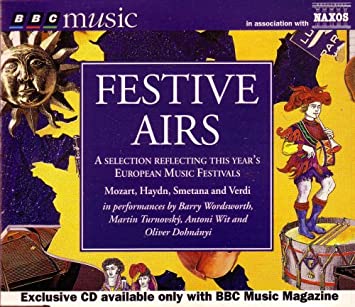 Festive Airs: A Selection reflecting This Year's (1995) European Music Festivals/ BBC Music Spring 1995