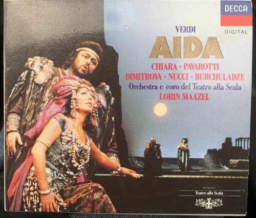Verdi: Aida / Chiara, Pavarotti, Dimitrova, Nucci, Burchuladze, Maazel