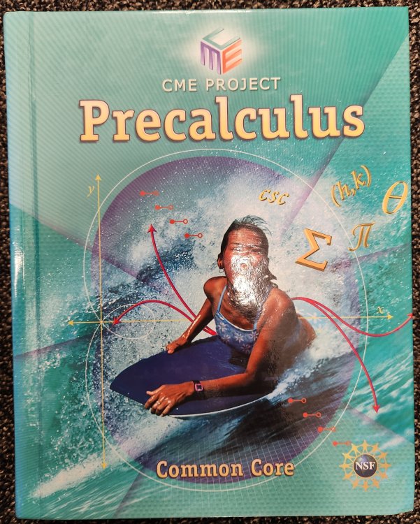 Precalculus Student Edition Grade 9/12 (High School Math Cme Common Core)
