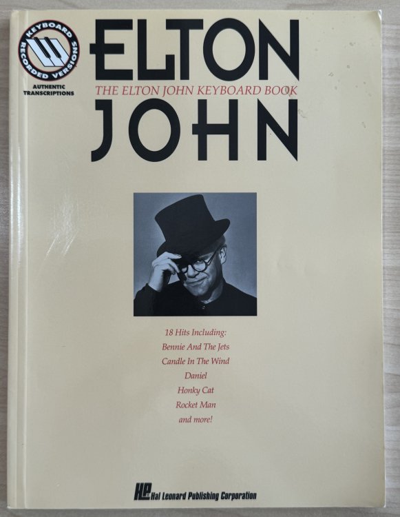 The Elton John Keyboard Book