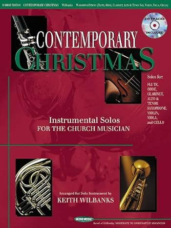Contemporary Christmas: Instrumental Solos for the Church Musician - Woodwind/String