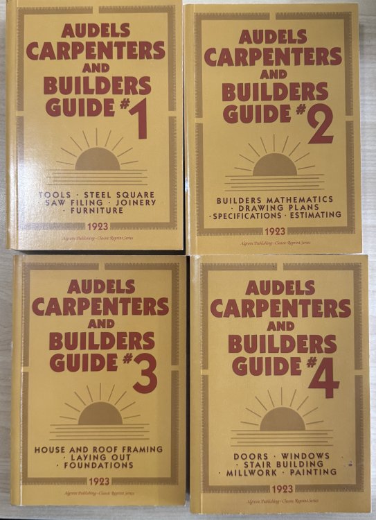 Audels Carpenters and Builder Guide 1-4
