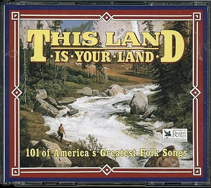 Reader's Digest 4 CD Set - This Land Is Your Land - 101 of America's Greatest Folk Songs