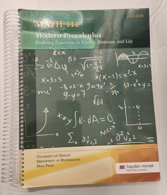 Modern Precalculus Math 111