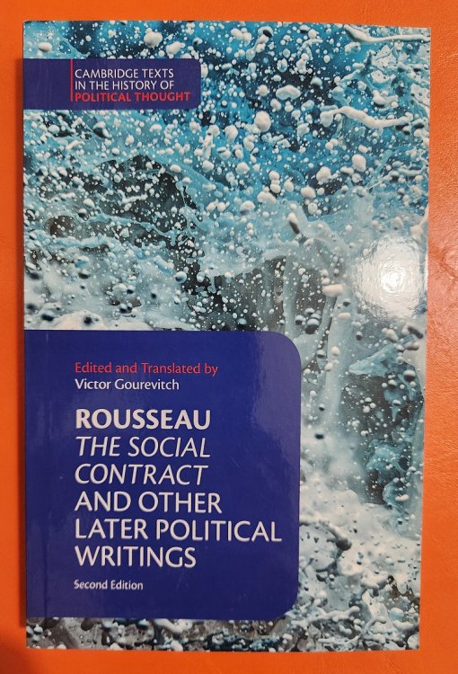Rousseau: The Social Contract and Other Later Political Writings