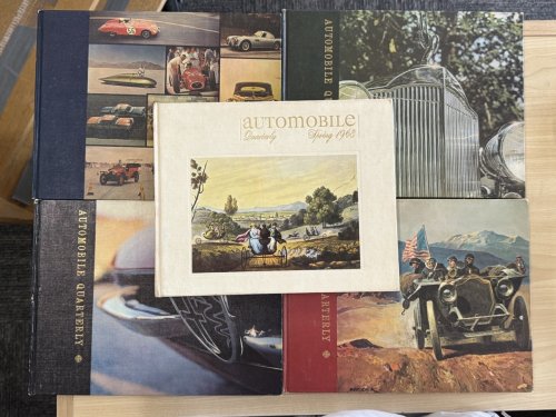 Automobile Quarterly - Volume 1 - 1,2,3,4 and Volume 2 - 1