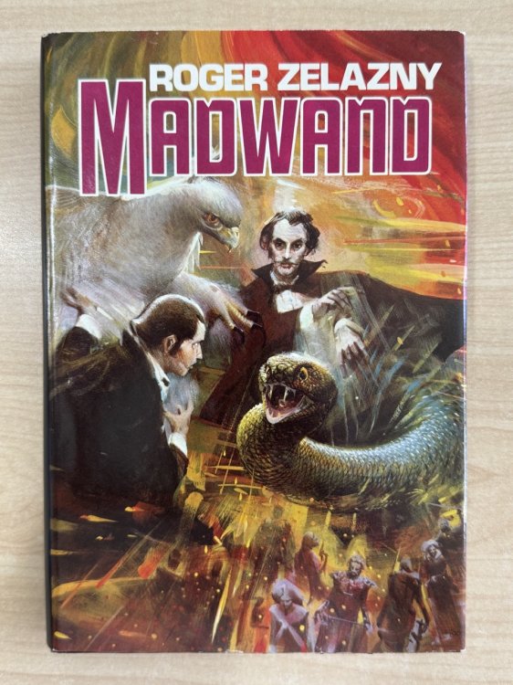 Rare -Roger Zelazny MADWAND First Hardcover edition First printing DJ Fantasy Wizards