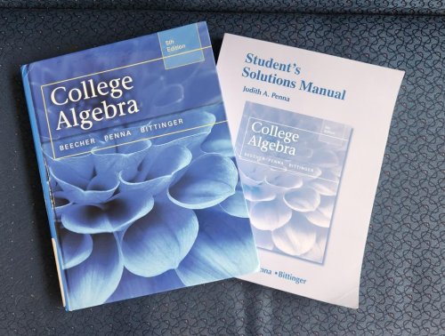 College Algebra 5th Edition and Student's Solution Manual