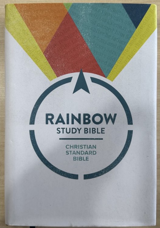 CSB Rainbow Study Bible, Hardcover