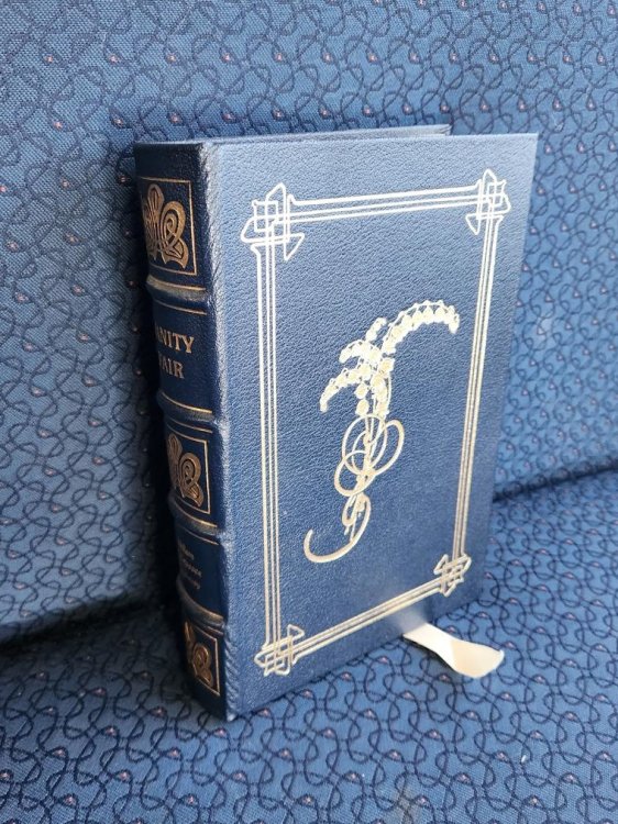 Vanity Fair Easton Press Blue Leather