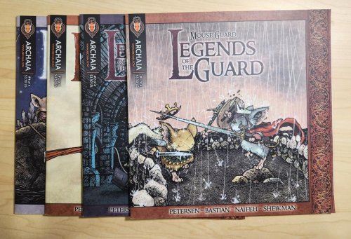 Mouse Guard - Legends of the Guard - 4 Volumes
