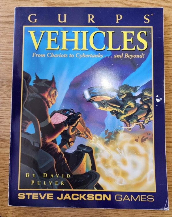 Gurps Vehicles: Vehicle Design from Rafts to Rockets