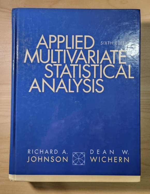 Applied Multivariate Statistical Analysis (Revised)