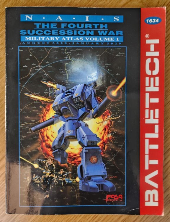 The Fourth Succession War: Military Atlas Vol 1, August 3028 - January 3029 (Battletech)